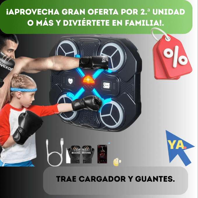 ✅Máquina de Boxeo Inteligente para Niños🥊