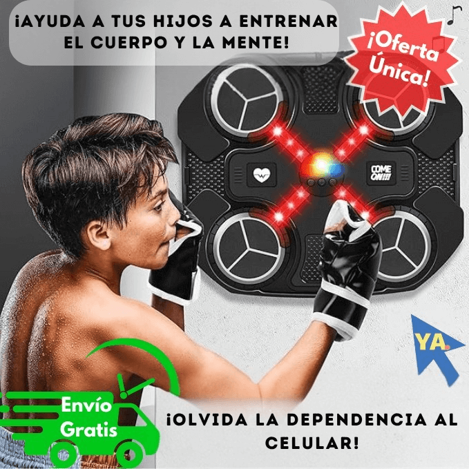 ✅Máquina de Boxeo Inteligente para Niños🥊